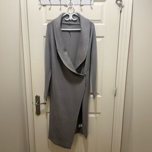 JNBY long knit coat/cardigan in gray